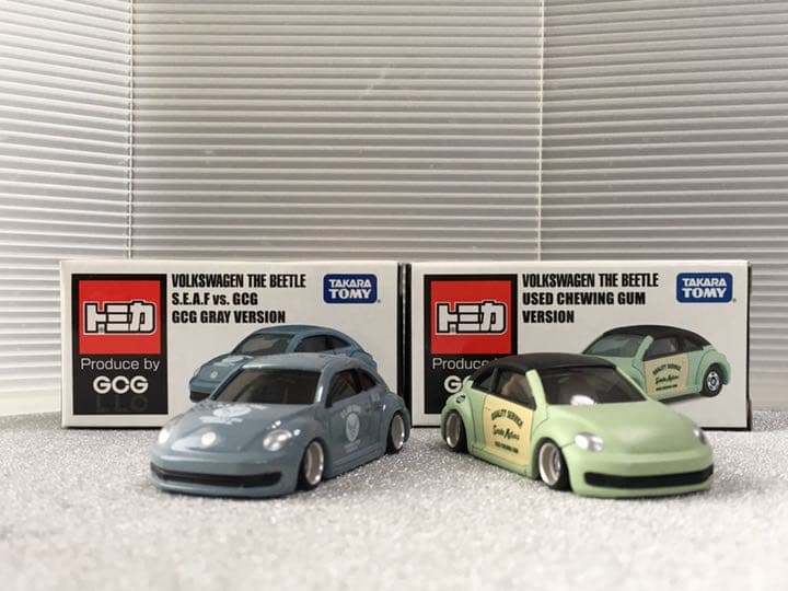 ミニカー　1/64 トミカ 所さん　世田谷ベース　VW 改造