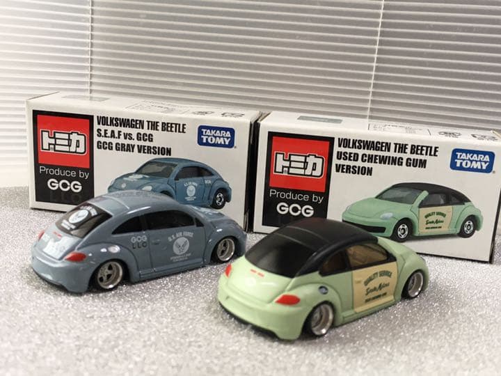 ミニカー　1/64 トミカ 所さん　世田谷ベース　VW 改造