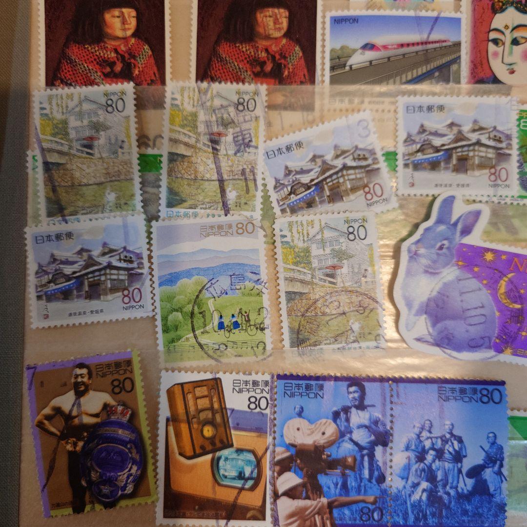 日本 使用済み切手 コレクション 55枚まとめ売り ページ3 - メルカリ