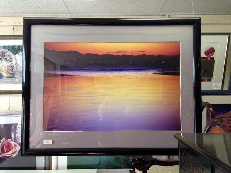 期間限定特価！ 限定品 個展作 房総 特大芸術写真 館山 高級額