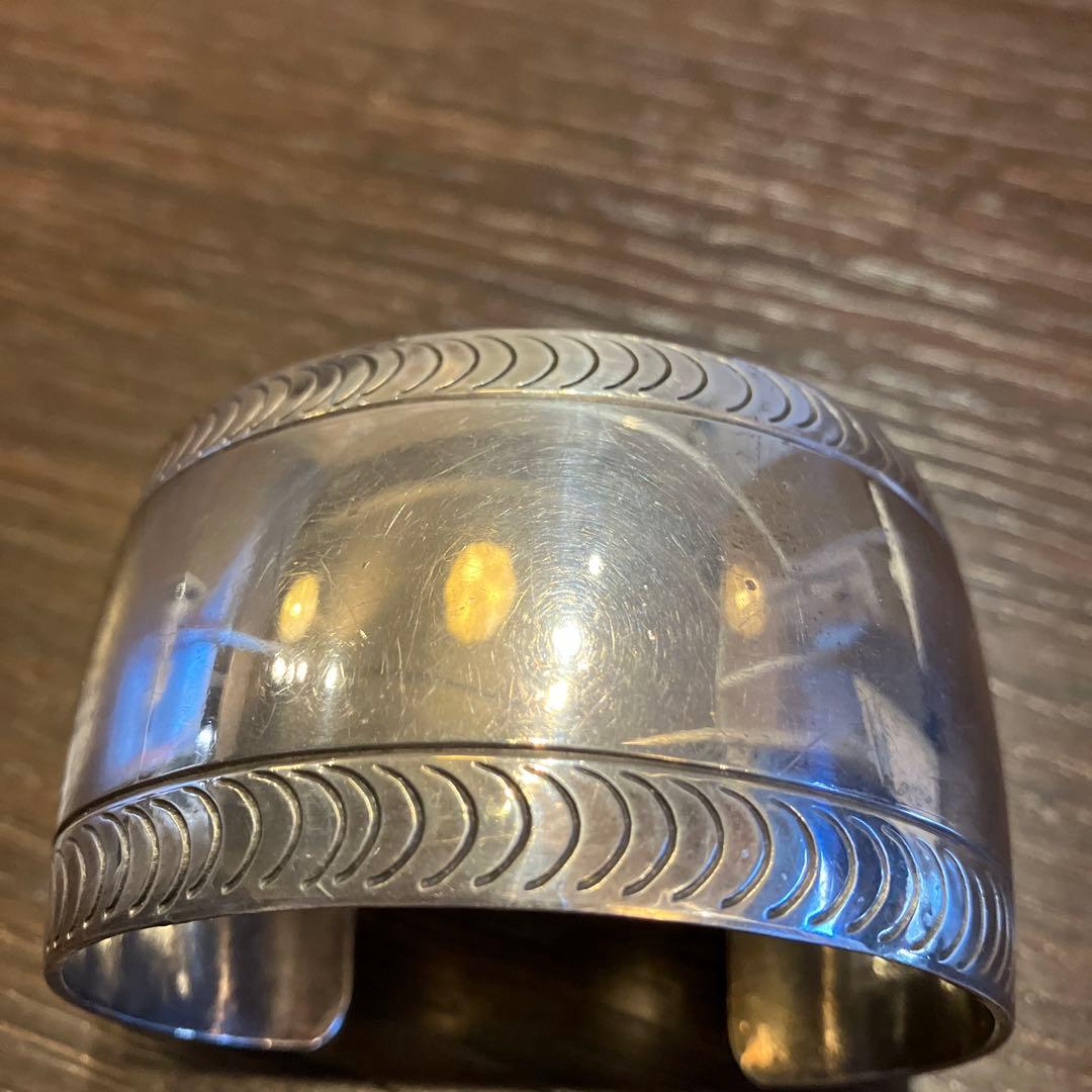 専用デス‼️Sterling Silver ヴィンテージバングル　 フリーサイズ