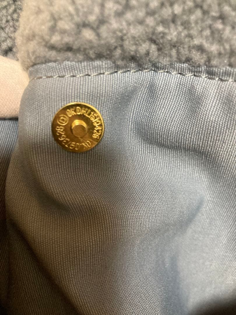 限定品ノベルティフリースハンドバッグ グレー