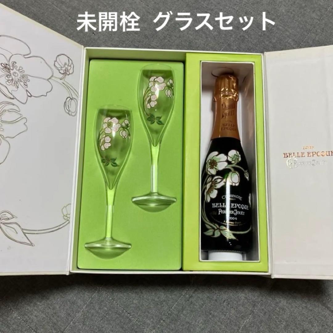 希少 未開栓 ベルエポック シャンパンセット グラス付き ギフト箱入り 2004 Yahoo!オークション -「ベルエポック グラス」の落札相場・落札価格