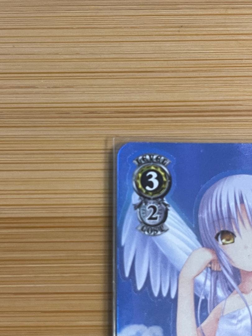 ヴァイスシュバルツ Angel Beats! 青空の下のかなで 箔押しサイン