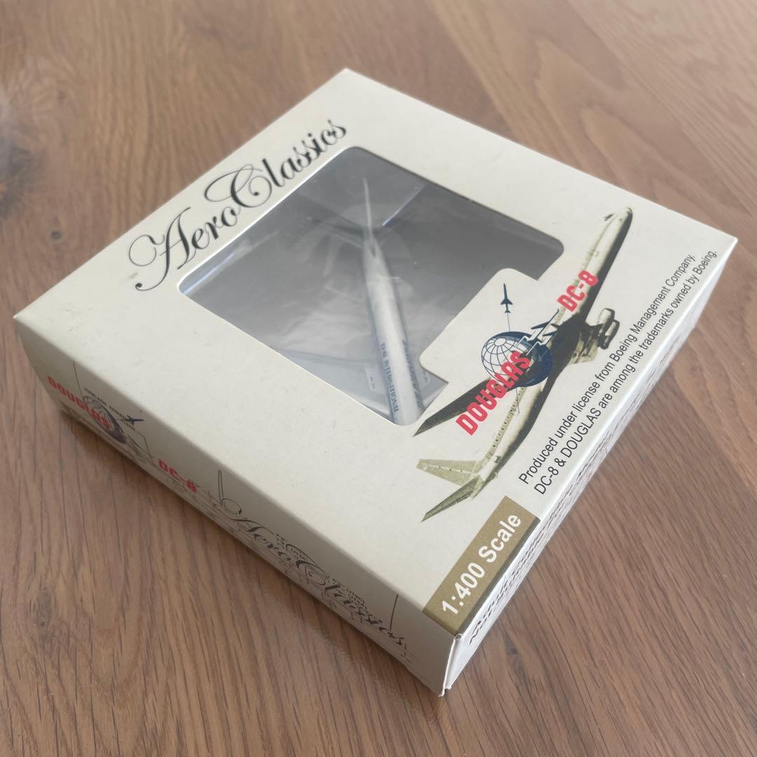 SAS. AeroClassics DC-8 1:400スケールモデル