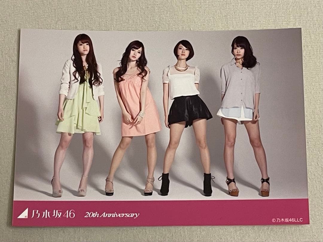 乃木坂46 白石麻衣、橋本奈々未、松村沙友理、衛藤美彩生写真 5枚セット
