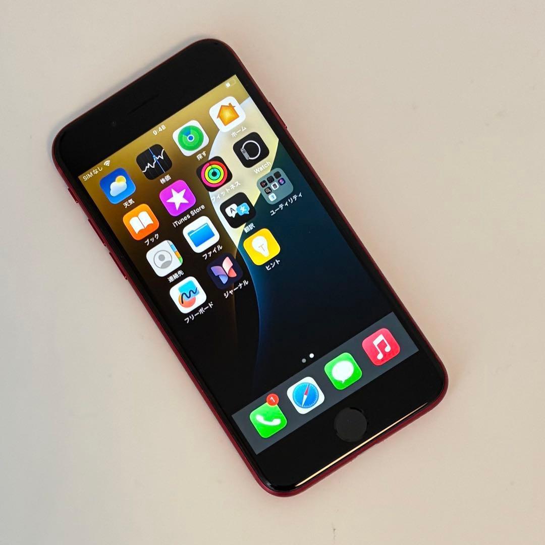 A13美品【電池新品100％表示】iPhone SE3 128GB レッド - メルカリ