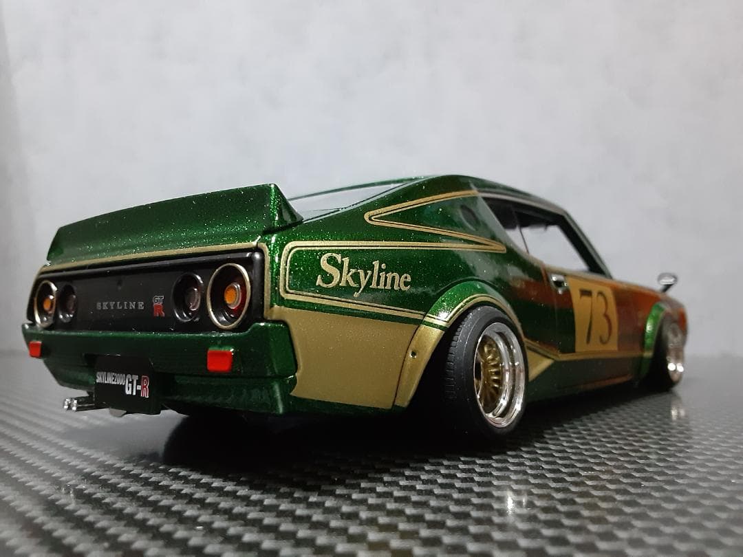 Maisto 1/24 日産 スカイライン 2000GT-R ケンメリレーシング