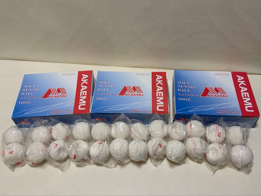 新品 アカエム ソフトテニス 公認球 ボール 5ダース 60球 - メルカリ