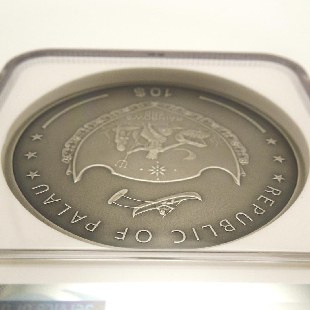 ☆箱付き NGC MS70 銀貨 猫がいない時ねずみが踊る 2020 パラオ 2025