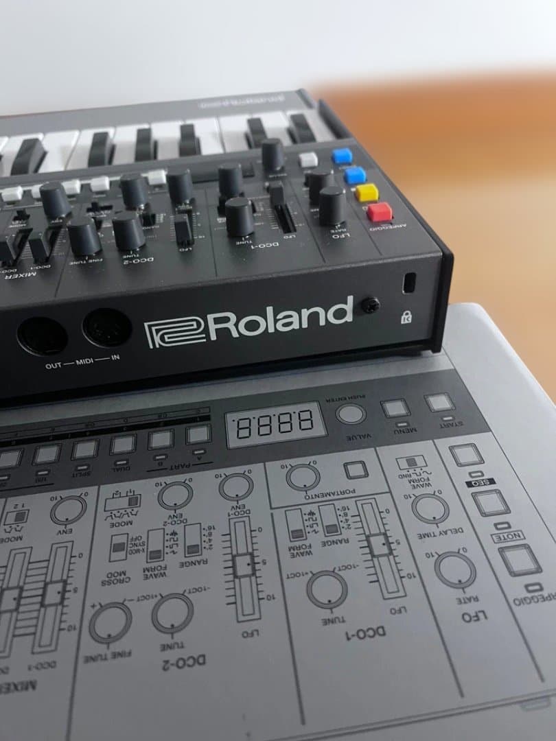 ROLAND JX-08 & K-25M ローランドシンセサイザーDAW・MTR - メルカリ