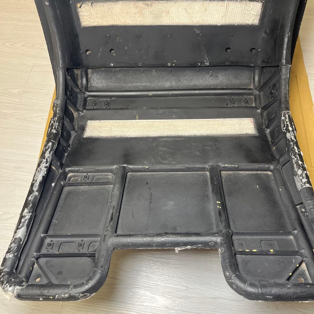 詳細不明 日本軍 航空機 戦闘機 シート 操縦席 座席 パイロット 実物