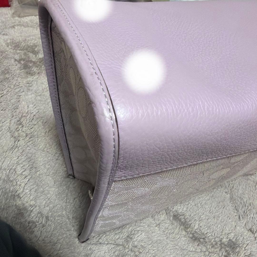 COACH ライラック ハンドバッグ