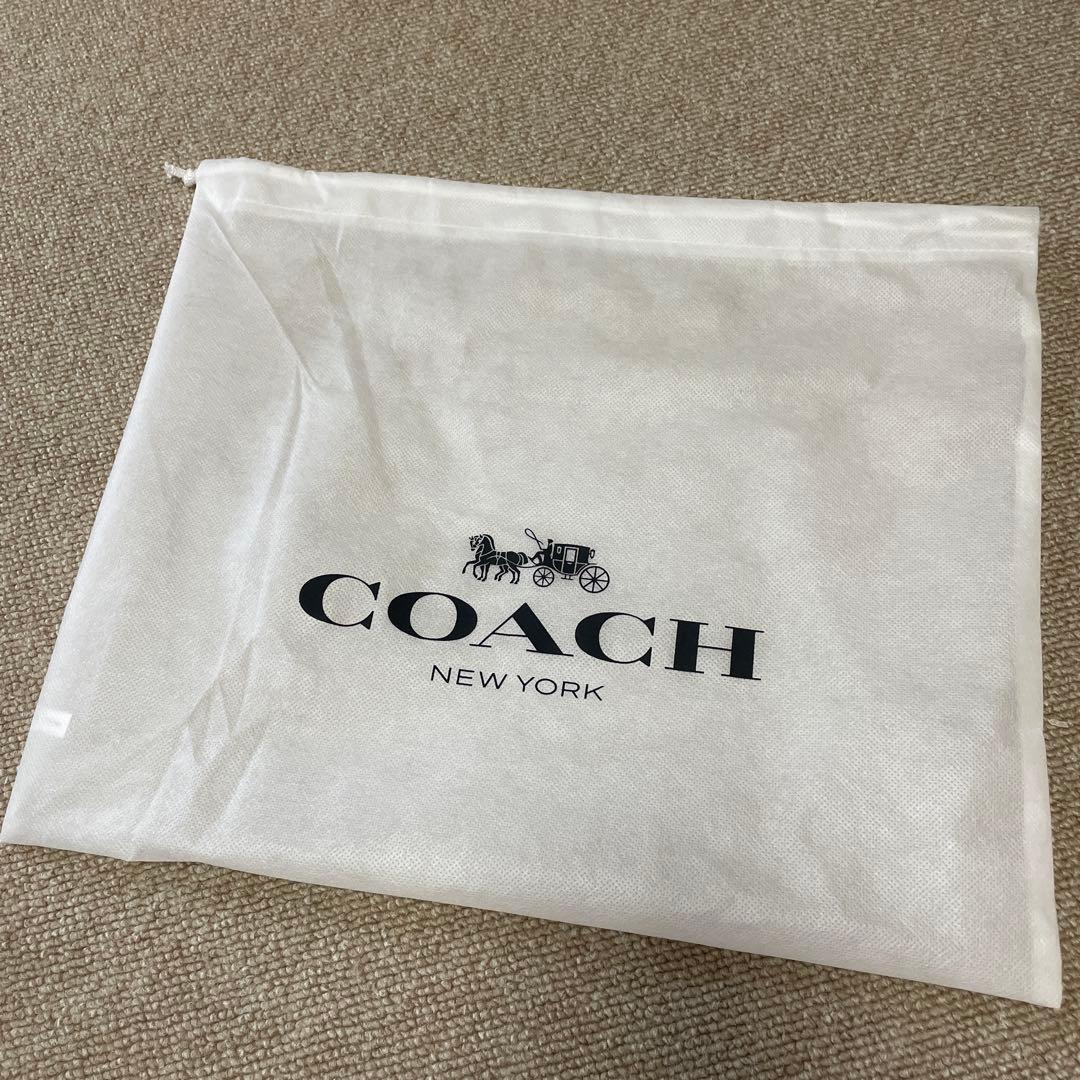 【COACH】 コーチ ブラウンレザー タウンバゲットバッグ　ハンドバッグ