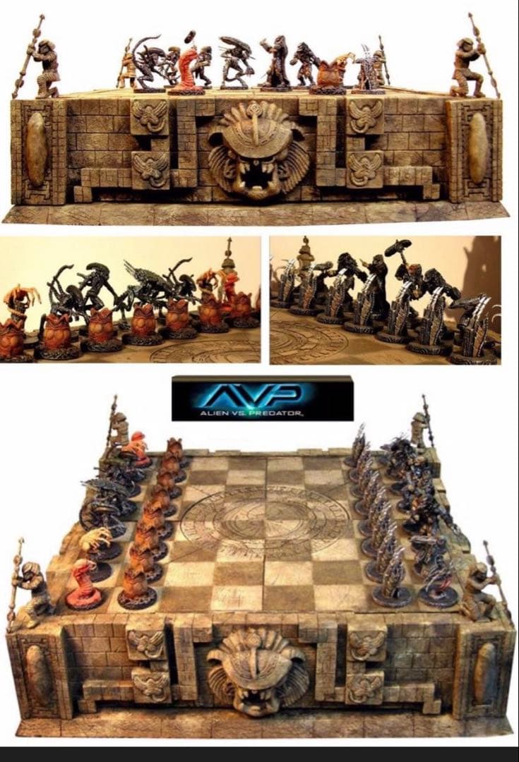 新品！Aliens vs PredatorエイリアンプレデターチェスSOTA