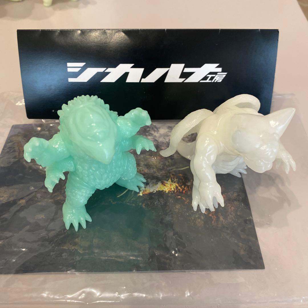 シカルナ工房 ミニバグン&ミニザゴラ ソフビ