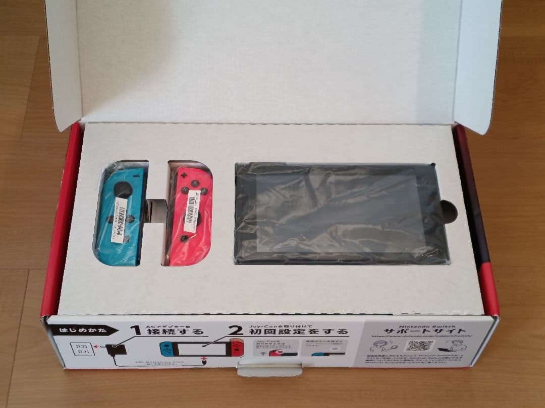 【美品】Nintendo Switch ネオンブルー/ネオンレッド 本体