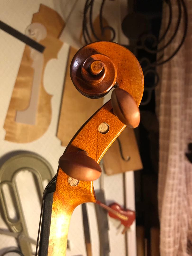 【駒&魂柱調整済】Nicolo Santi NSN60S中古バイオリン 4/4