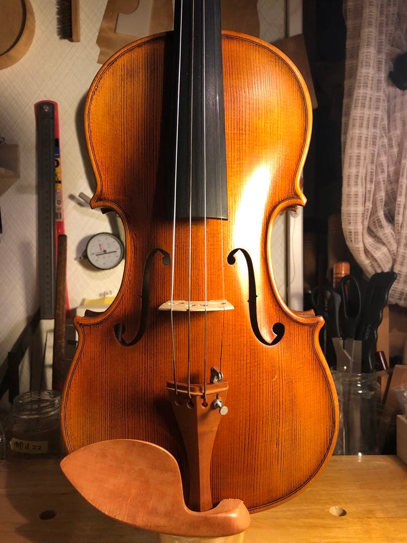 【駒&魂柱調整済】Nicolo Santi NSN60S中古バイオリン 4/4