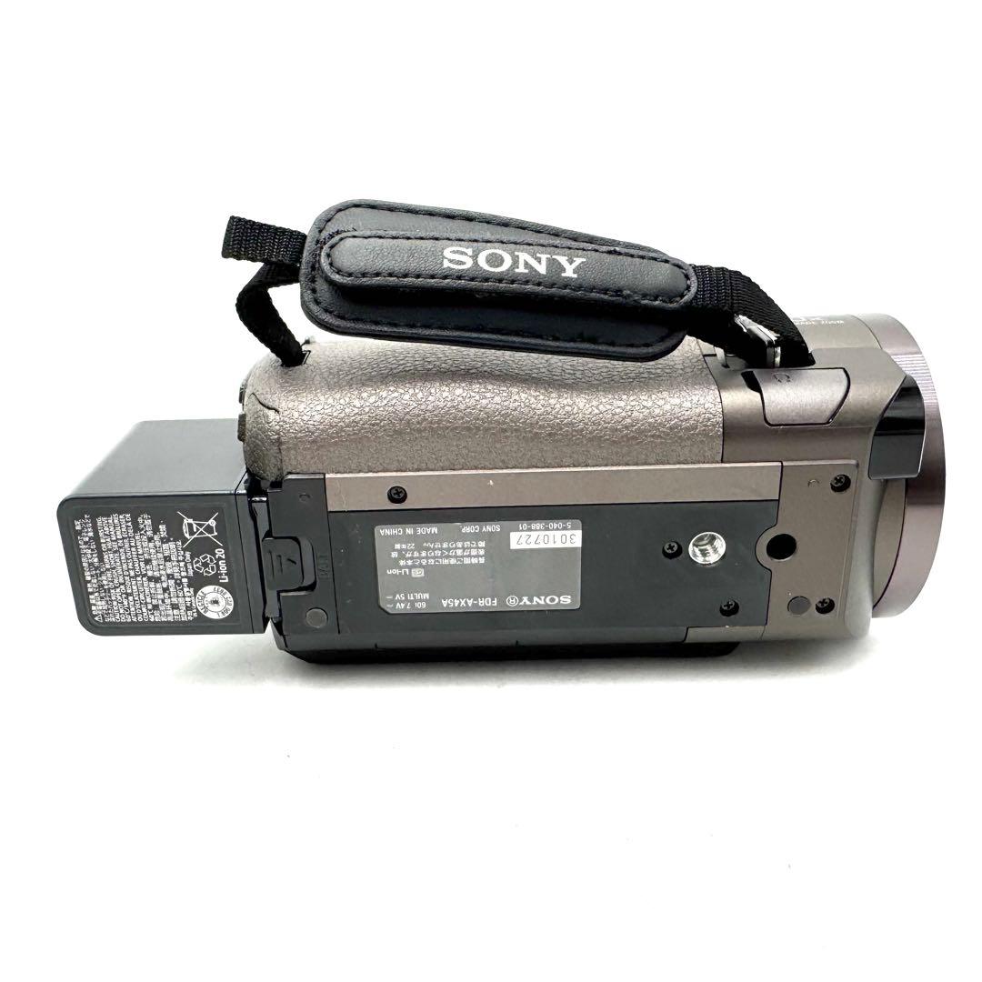 SONY ソニー 4Kビデオカメラ Handycam FDR-AX45A