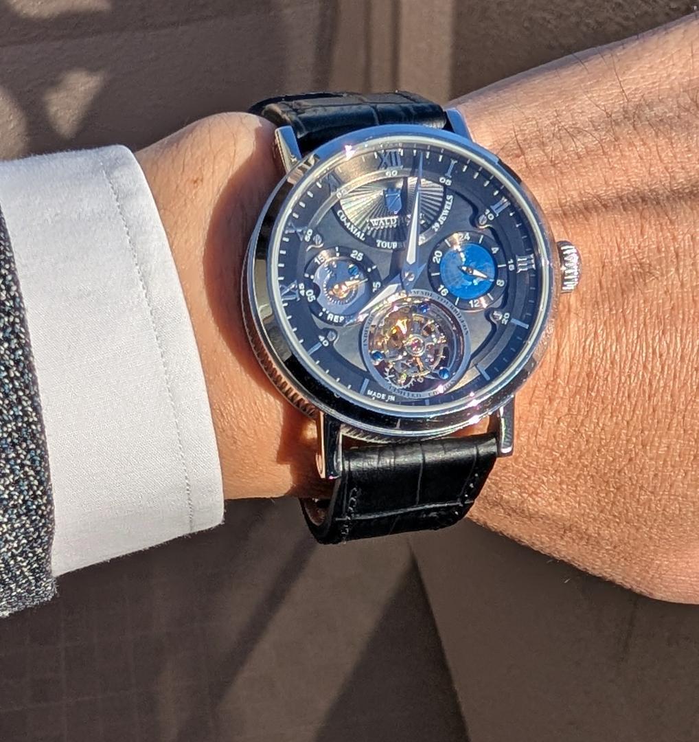 【付属品完備】ヴァルドホフ WALDHOFF ウルトラマチック シルバー