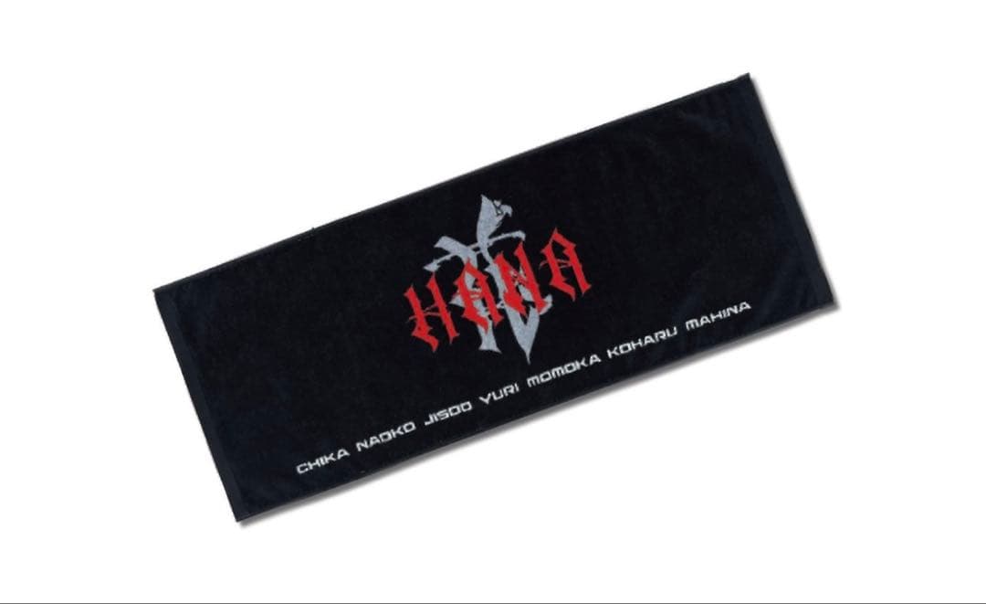 HANA ロゴフェイスタオル トレカ付き