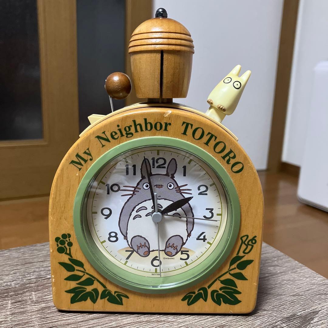 となりのトトロ/置き時計/目覚まし時計/スタジオジブリ ジブリ となり