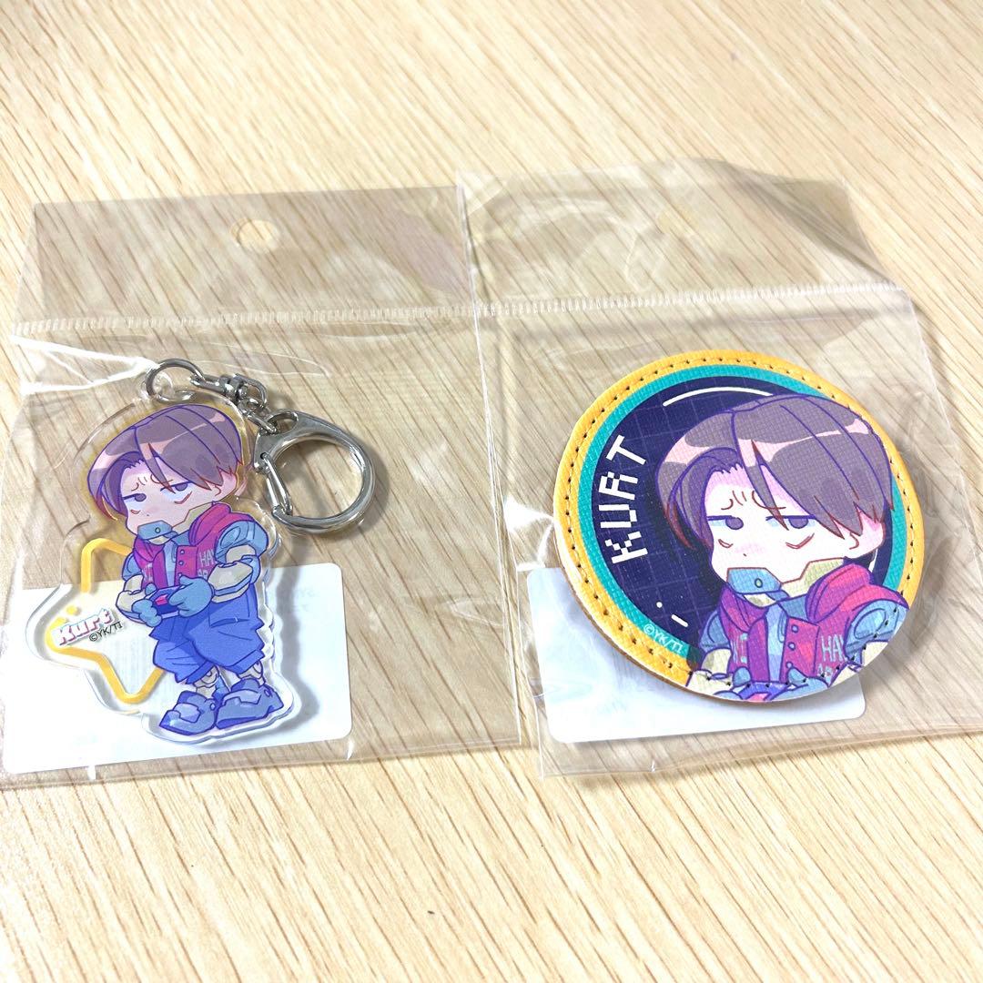 ミルキーサブウェイ カート アクリルキーホルダー レザー缶バッジ