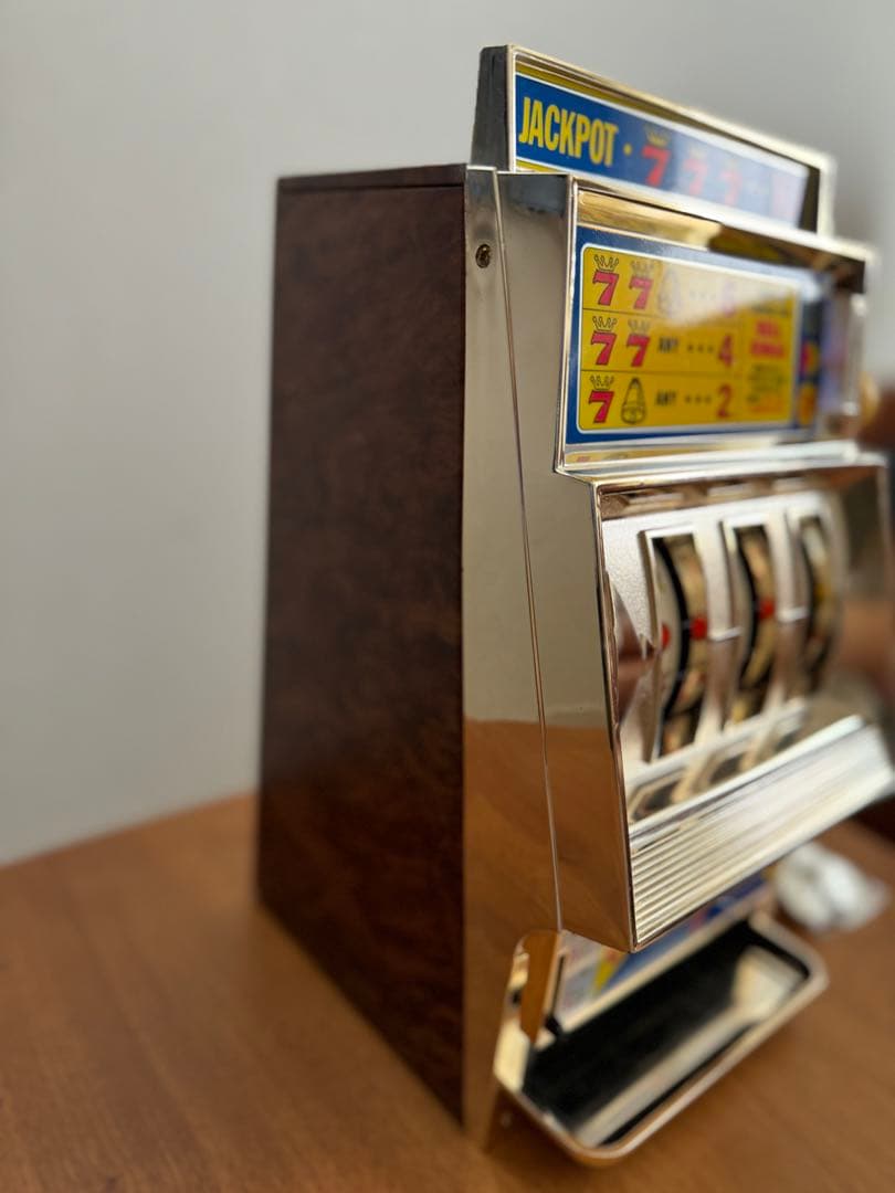 スロット マシン JACKPOT 昭和 レトロ おもちゃ ゲーム