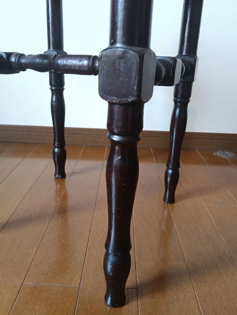 イギリス アンティーク ヴィンテージ ラッシュシート スツール　椅子 手仕事