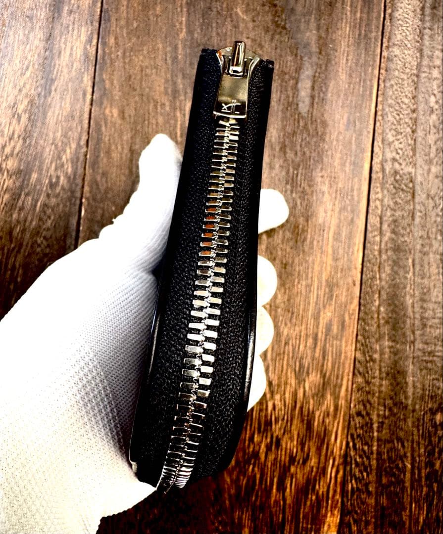 ☆L字ファスナーコンパクト財布　『ROCADO シェルコードバン【MUSEUM】