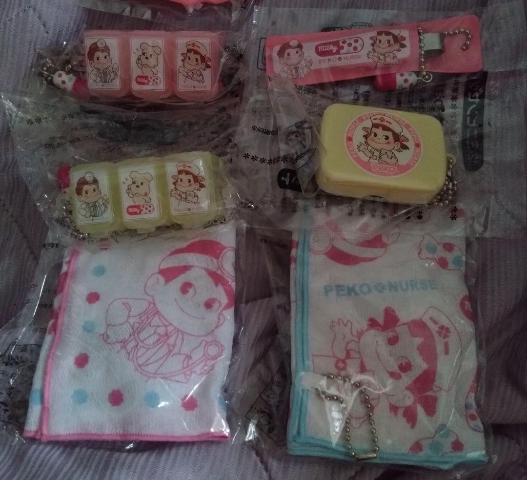 激レア　限定品　不二家　ぺこちゃん　ナースシリーズ　バッグ付き　完全20点セット