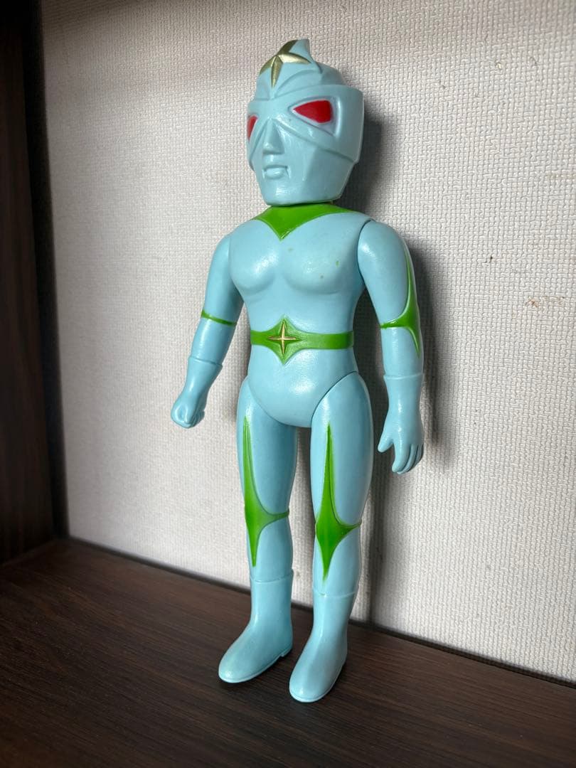 ミラーマン ソフビ 面取れ レア パチ 無版権 早い者勝ち 当時物 昭和