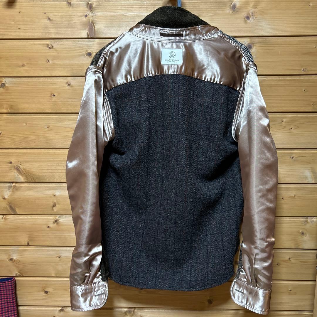 すちゃ 希少Ｌサイズ　ハリスツイード　ユナイテッドアローズ　カバーオール