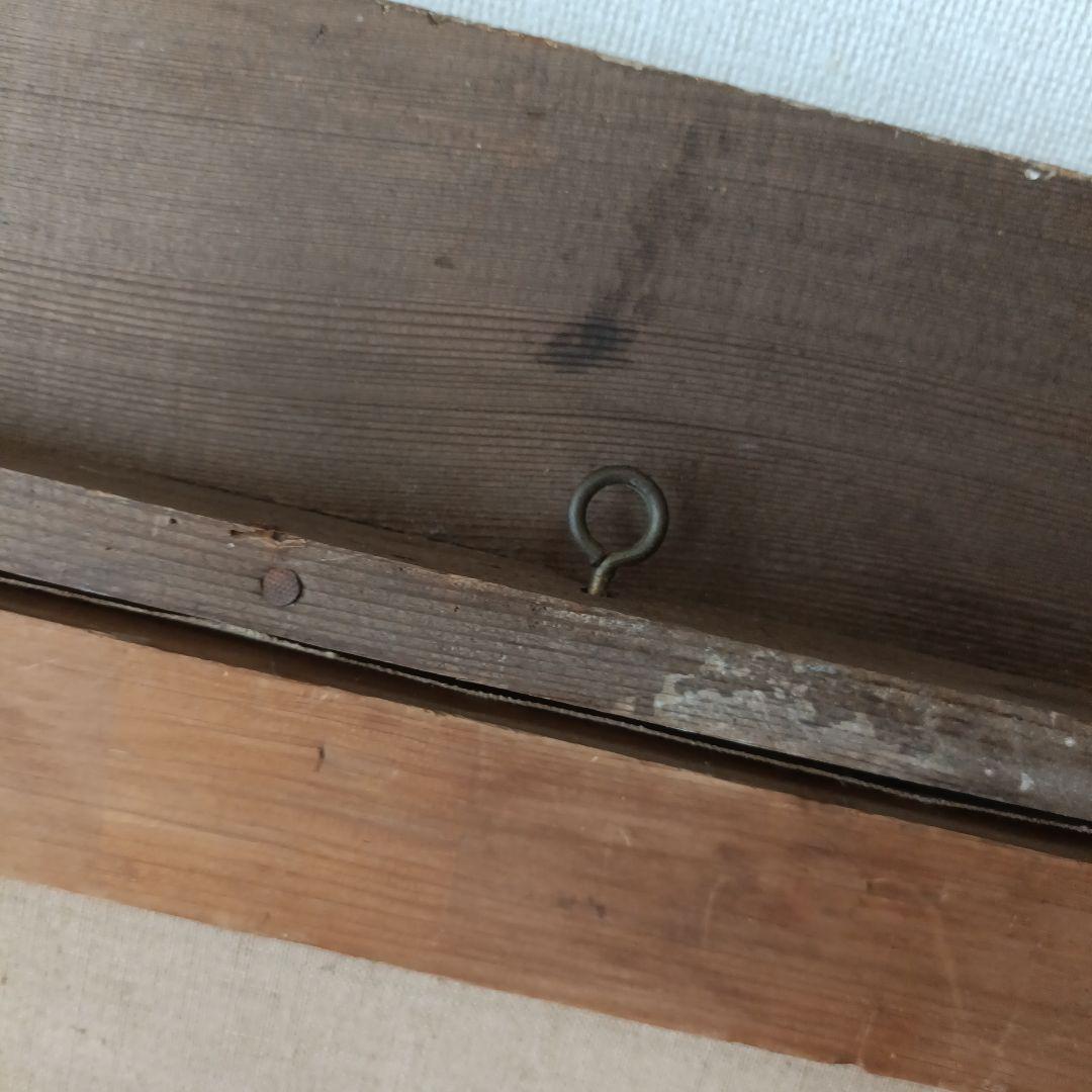 古　カラフル　薔薇　花の絵　アート　油絵?　絵画　アンティーク　作者不明