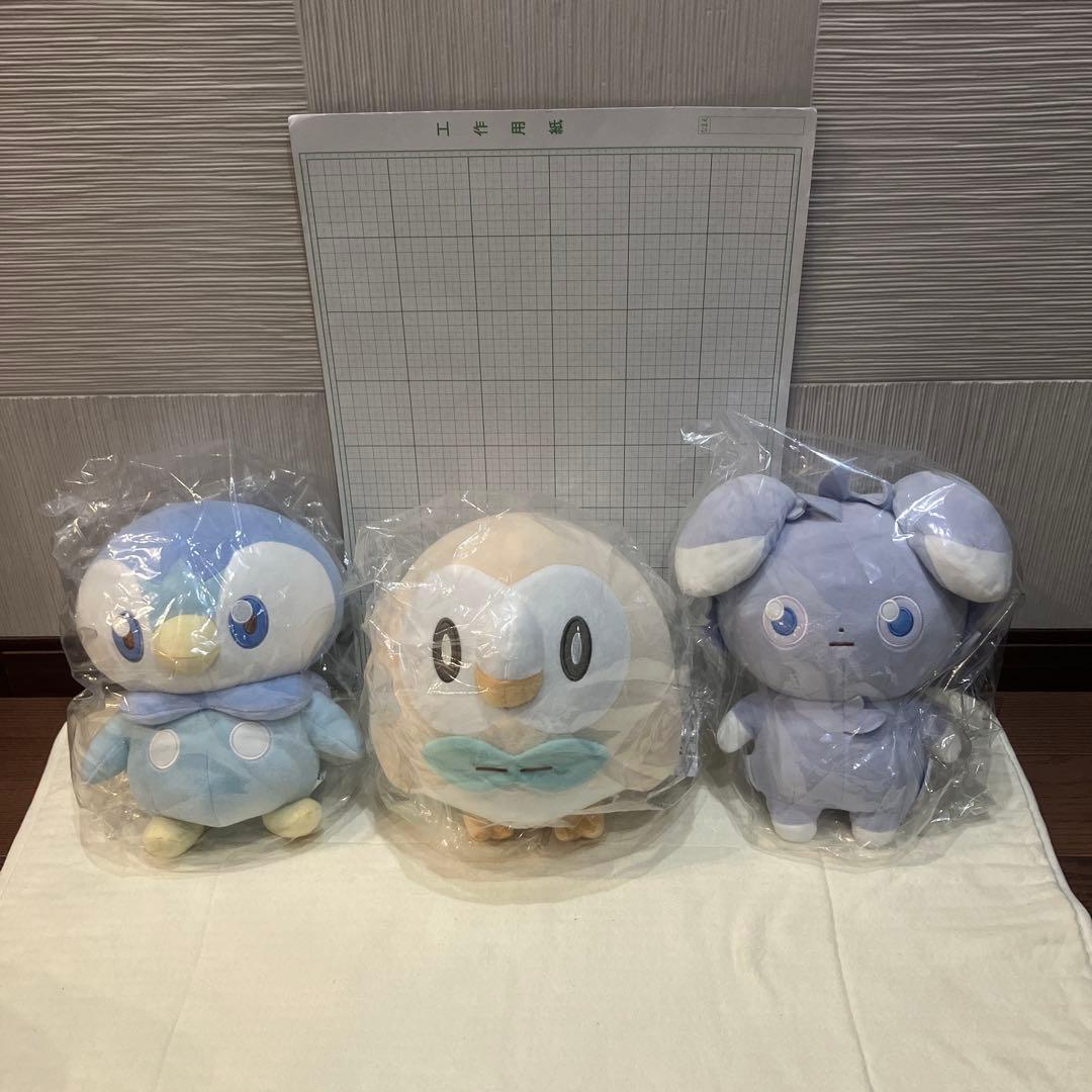 BANDAI＊ポケピース もふぐっと ぬいぐるみ ６種まとめセット