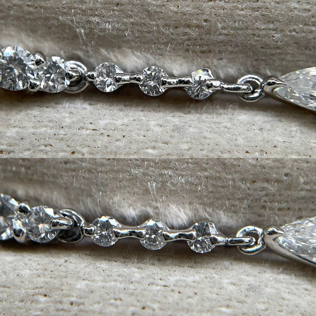 JA184☆高級 ダイヤモンド0.48ct プラチナ ピアス - メルカリ