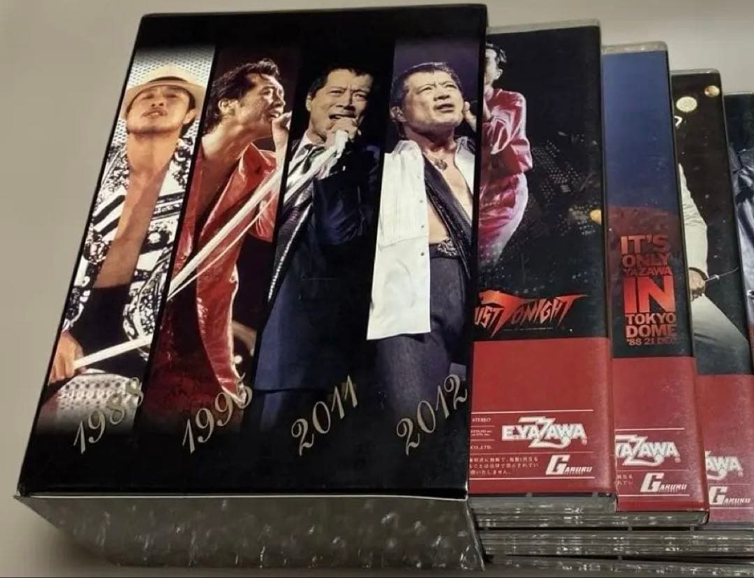 希少入手困難 矢沢永吉TREASURE BOX DVD スペシャルパッケージ