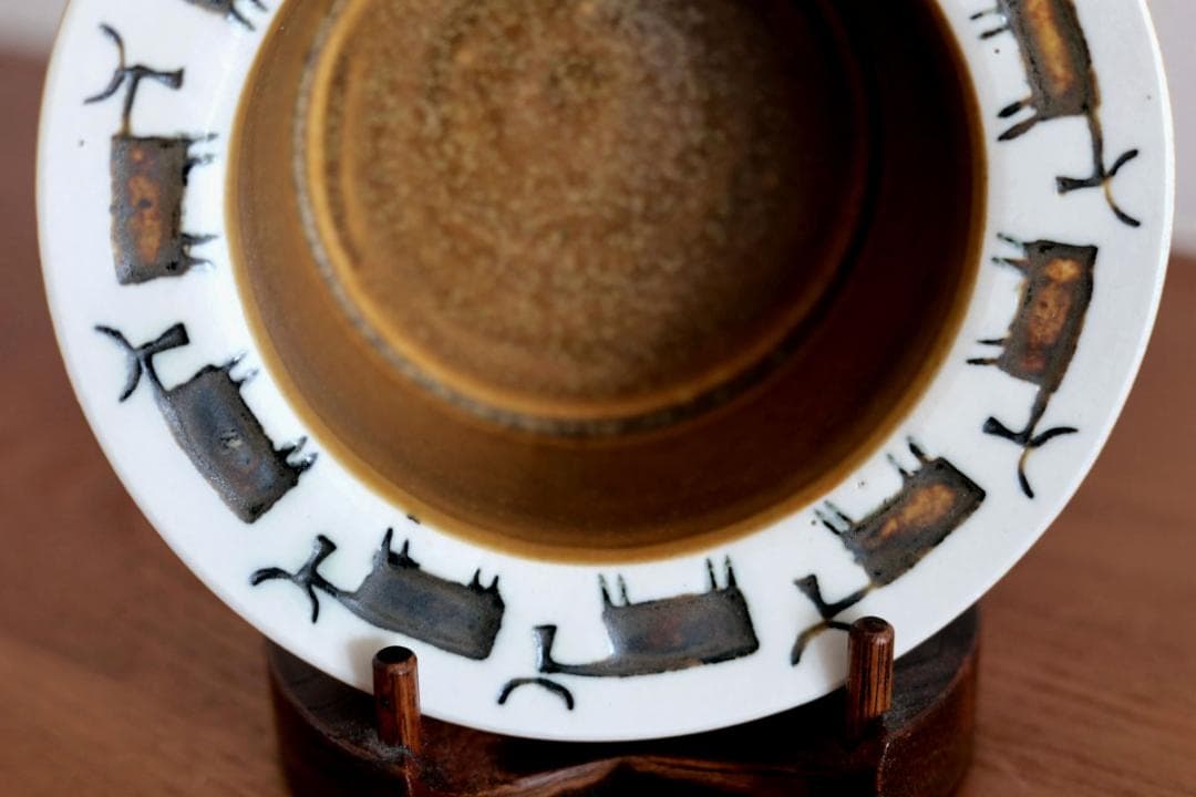 Lisa Larson リサラーソン Thalia タリア 灰皿 鹿 81215