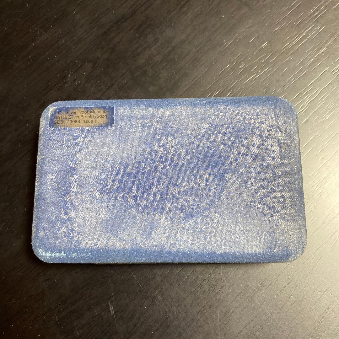 1988年ソウルオリンピック記念の銀製セット