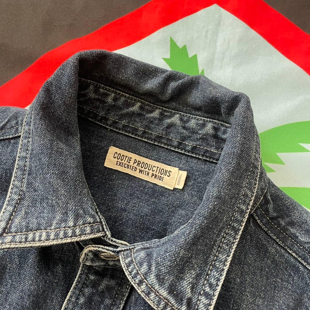 cootie オーバーサイズデニムシャツ