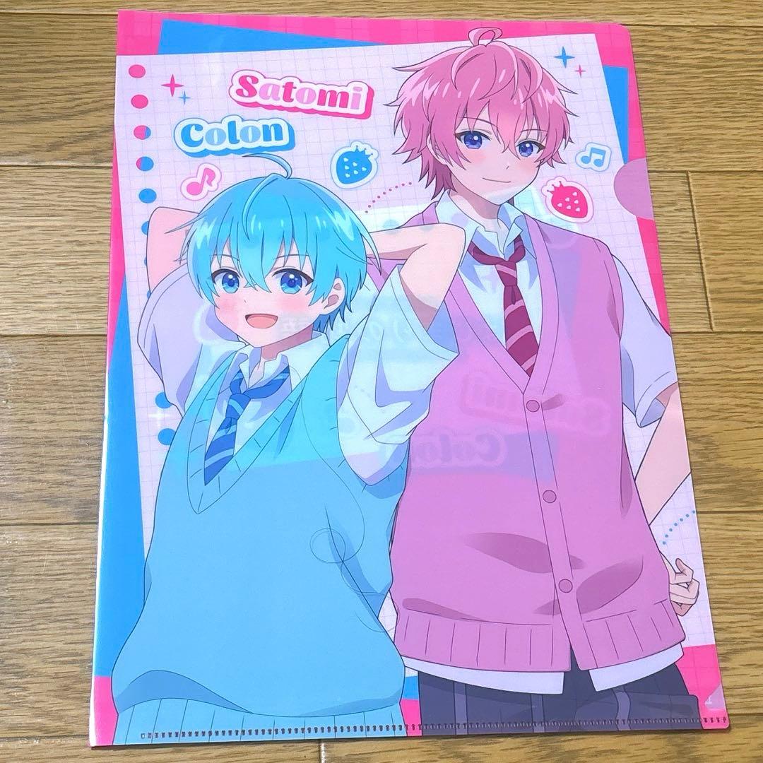 すとぷり ころん さとみ クリアファイル - メルカリ