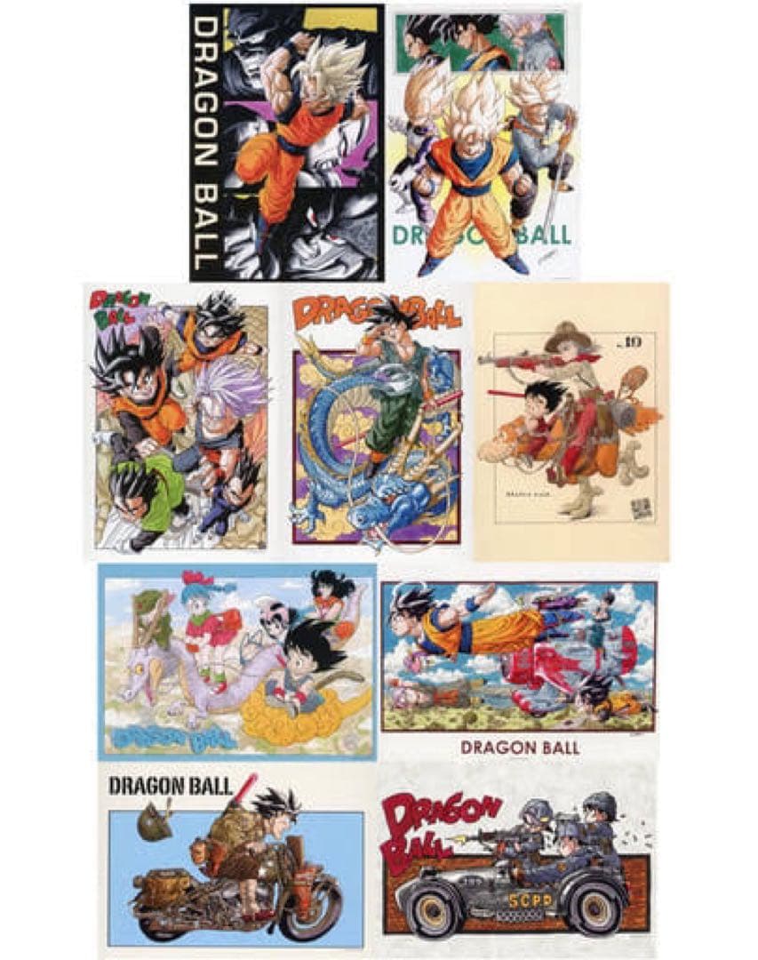 ジャンプショップ ドラゴンボール イラストポスターコレクション 鳥山