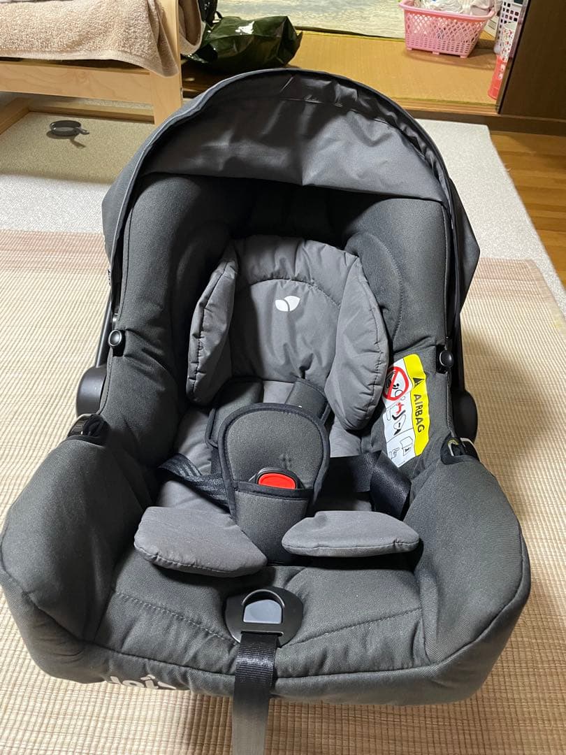 Joie gemm チャイルドシート　ベビーシート グレー 日よけ付き