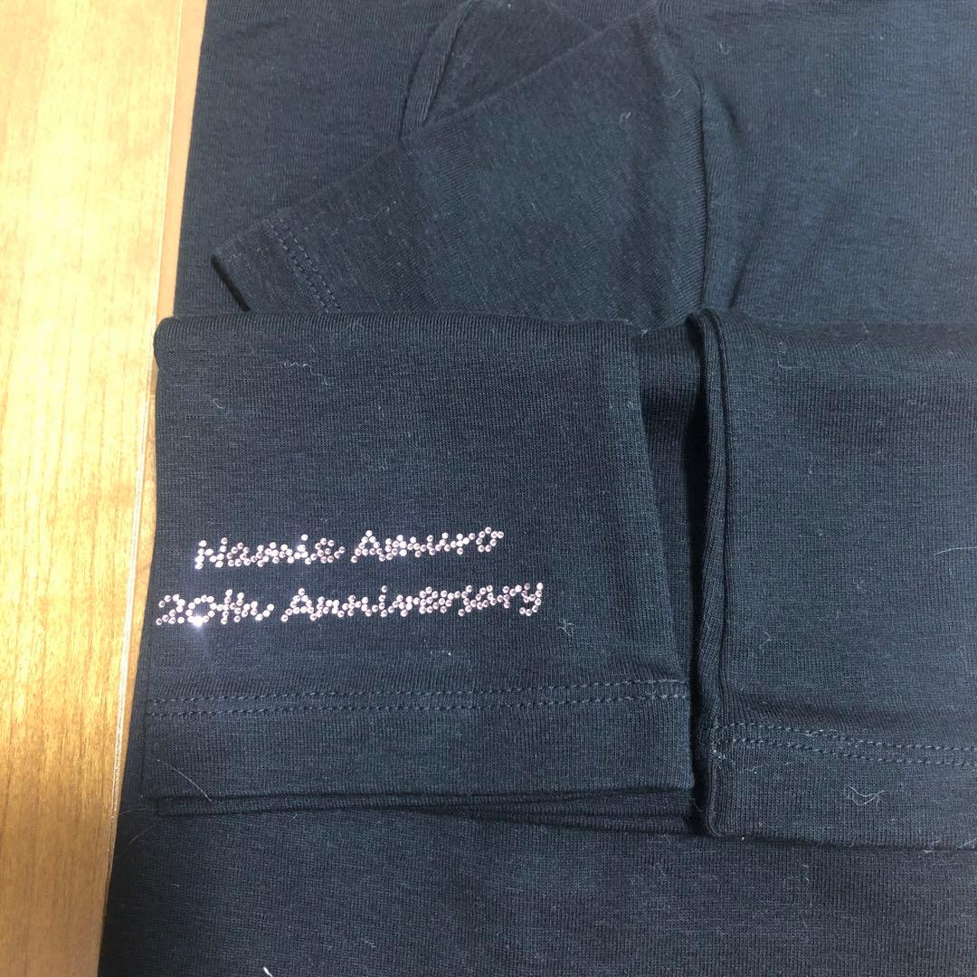 新品 非売品 当選品 レア安室奈美恵 20周年 WOWOW Tシャツ クリスタル