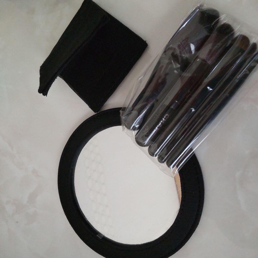 CHANEL （シャネル） メッシュポーチ＆ブラシ＆ミラーセット