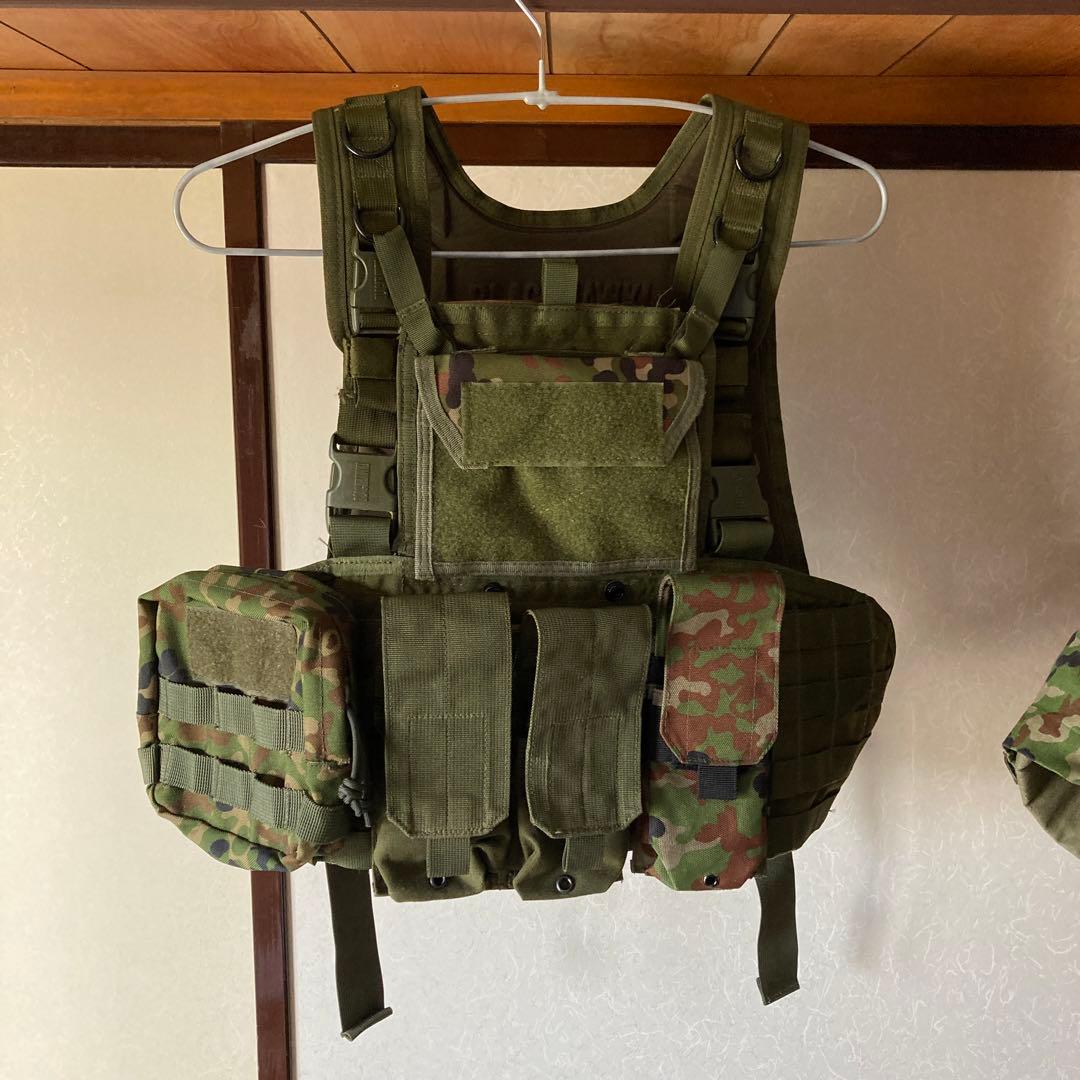 藤野満樹様専用 マイクロチェストリグ陸自迷彩 リグ様専用