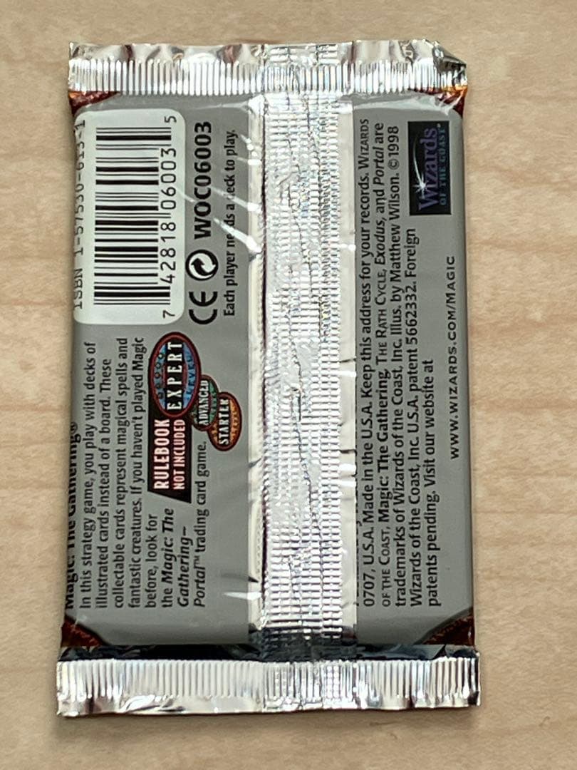 未開封】MTG マジックザギャザリング エクソダス 英語版 ブースター