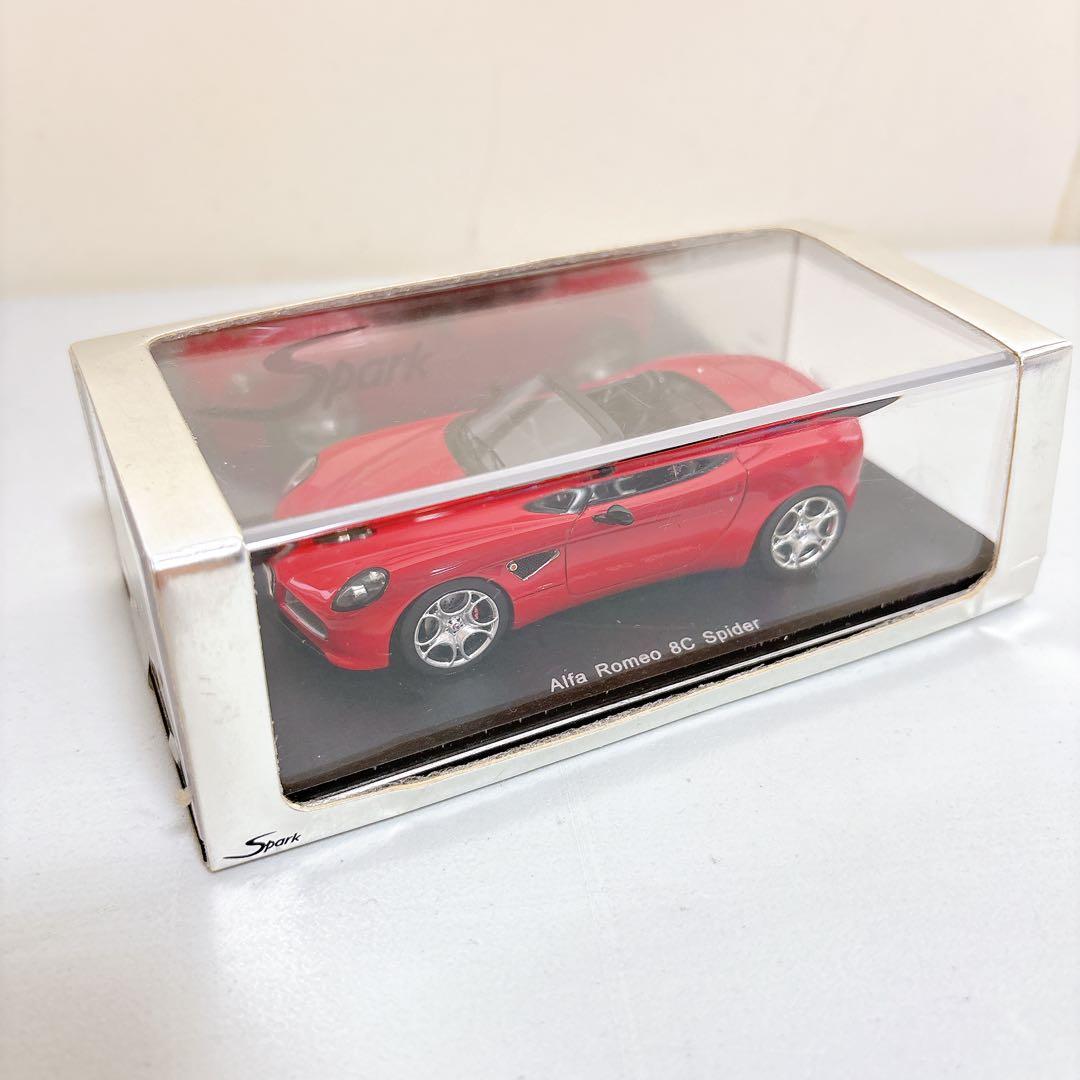 【希少】spark 1/43 Alfa Romeo 8C スパイダー