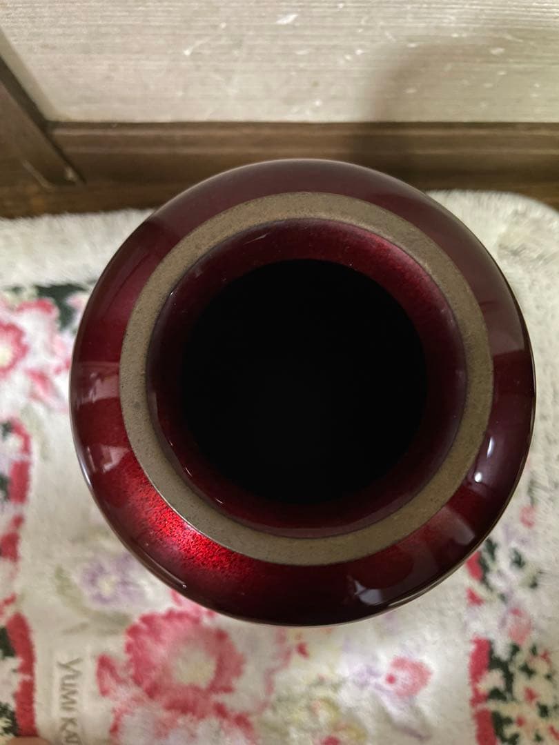 七宝焼花瓶　美品